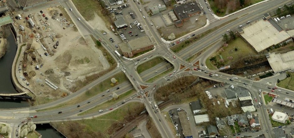 Lord Overpass arial view